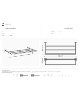 Ραφιέρα | Sanco Towel Racks
