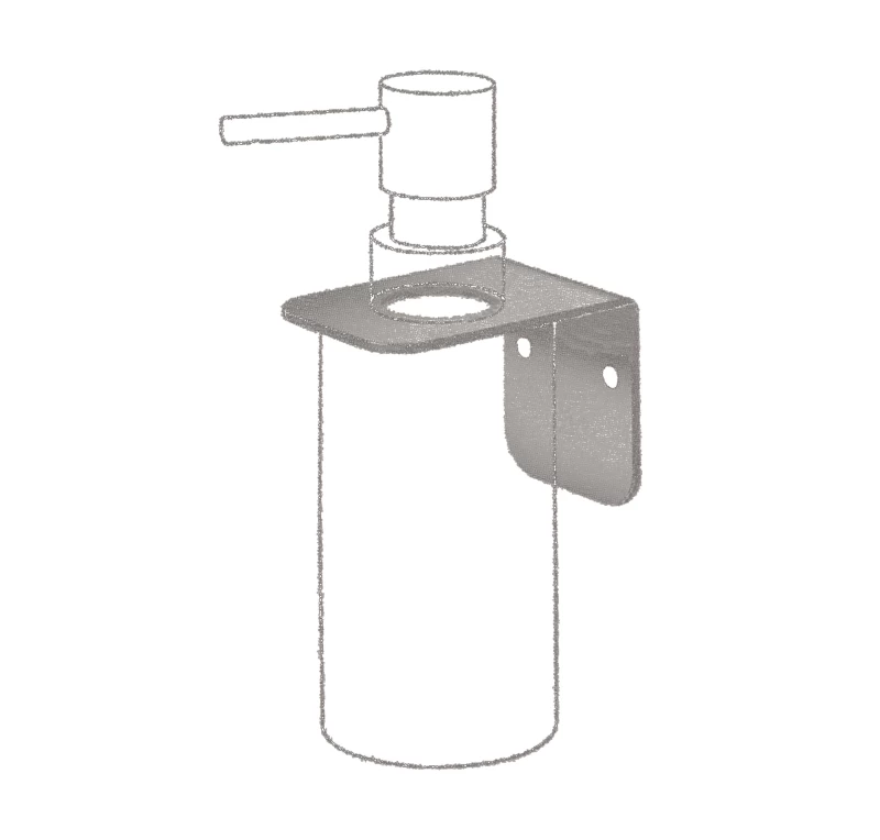 Επιτοίχια Βάση για Dispenser | Sanco Metallic Bathroom Set
