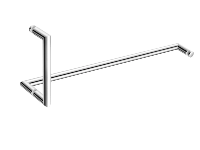 Λαβή Διπλή / Πετσετοθήκη για Τζάμι | Sanco Glass Door Accessories