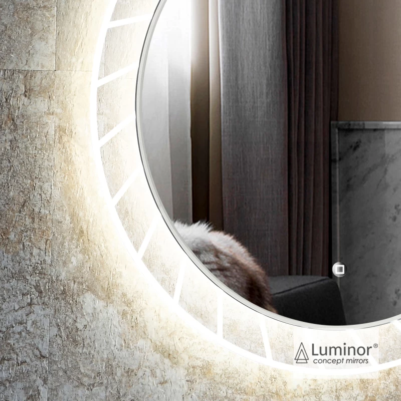 Καθρέπτης με Led Φωτισμό | Luminor Sun 70