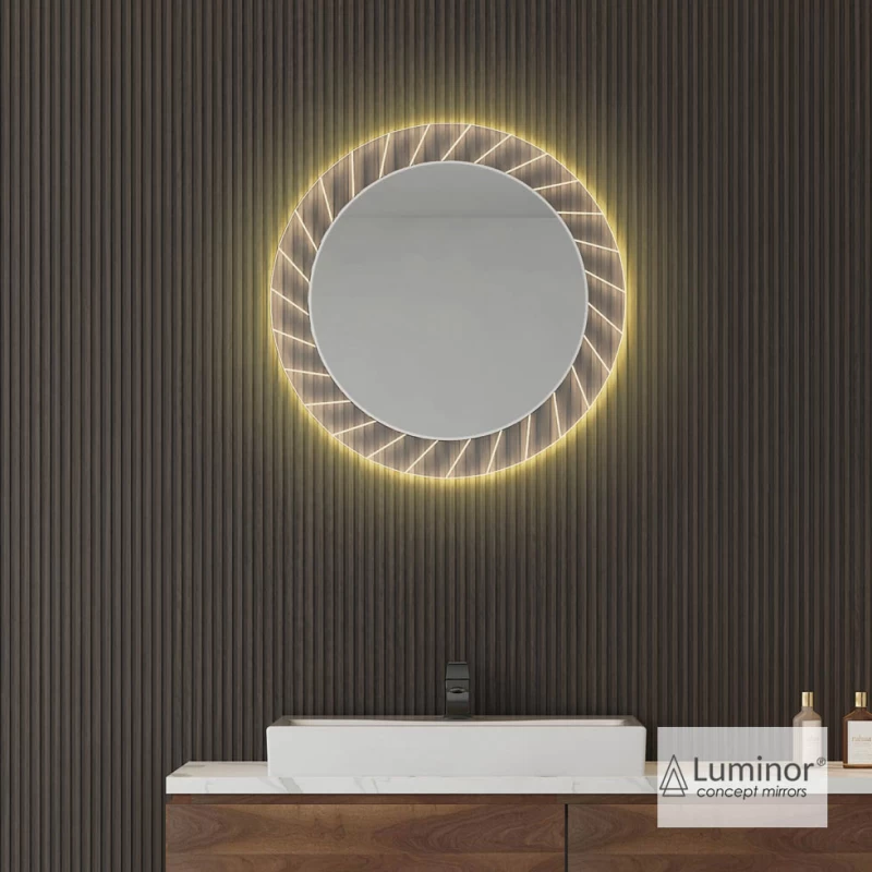 Καθρέπτης με Led Φωτισμό | Luminor Sun 70