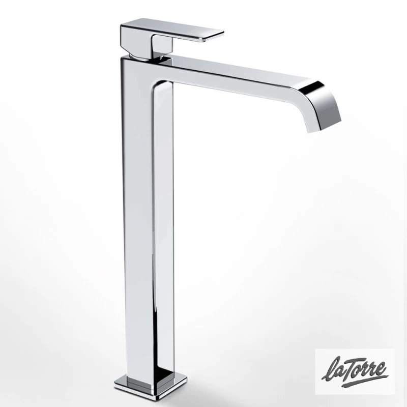 Μπαταρία Νιπτήρος Ψηλή με Βαλβίδα Clic-Clac | LaTorre Profili Plus