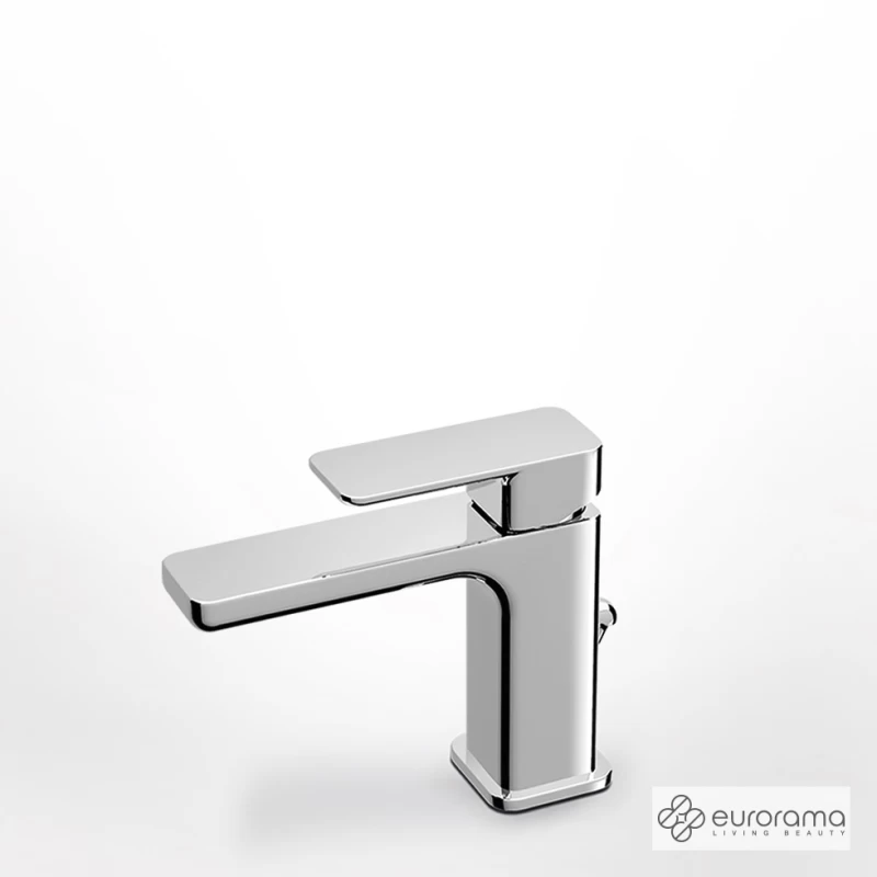 Μπαταρία Νιπτήρος με Αυτόματη Βαλβίδα | Eurorama Quadra