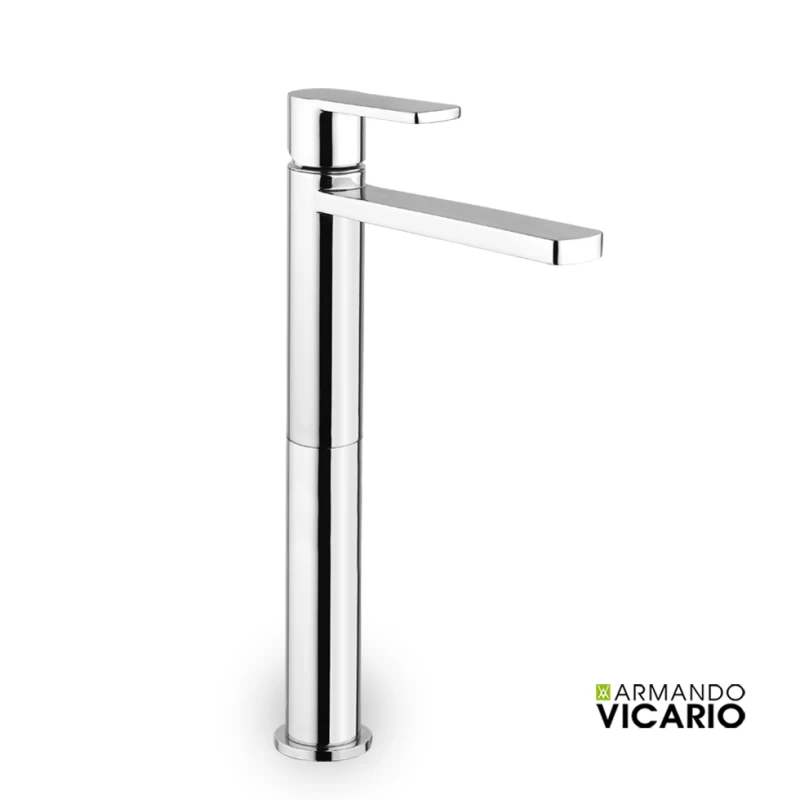 Μπαταρία Νιπτήρος Ψηλή με Βαλβίδα Clic-Clac | Armando Vicario Glam