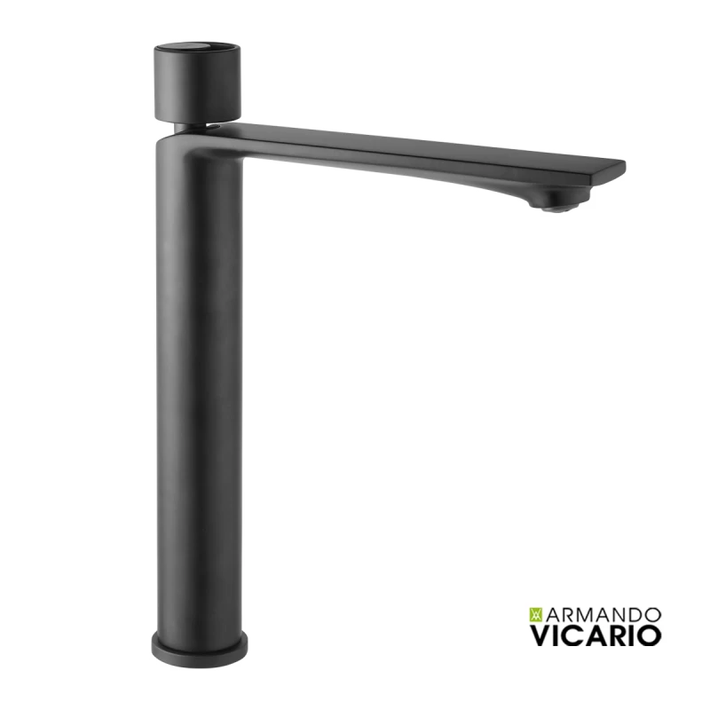 Μπαταρία Νιπτήρος Ψηλή με Βαλβίδα Clic-Clac | Armando Vicario Halo
