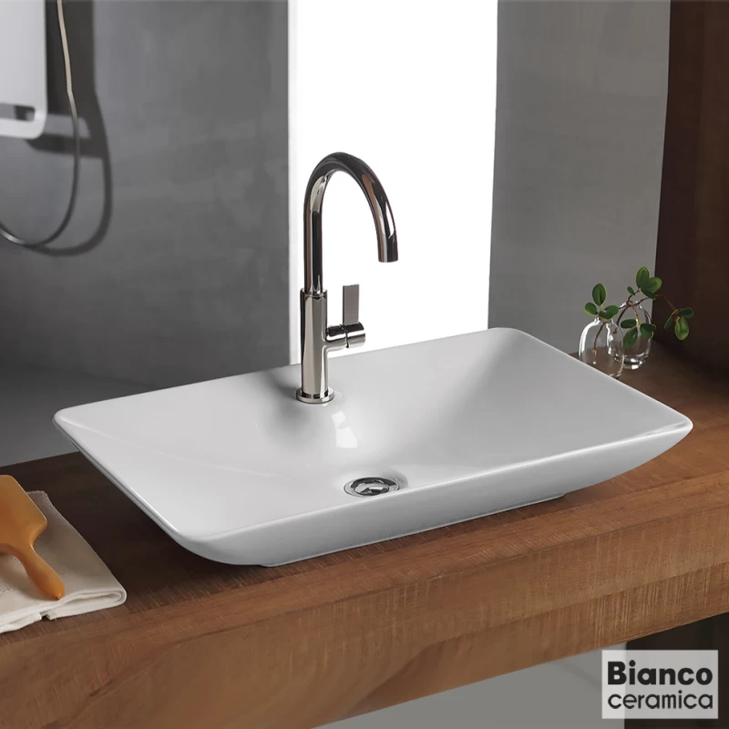 Νιπτήρας Επικαθήμενος | Bianco Ceramica Rio