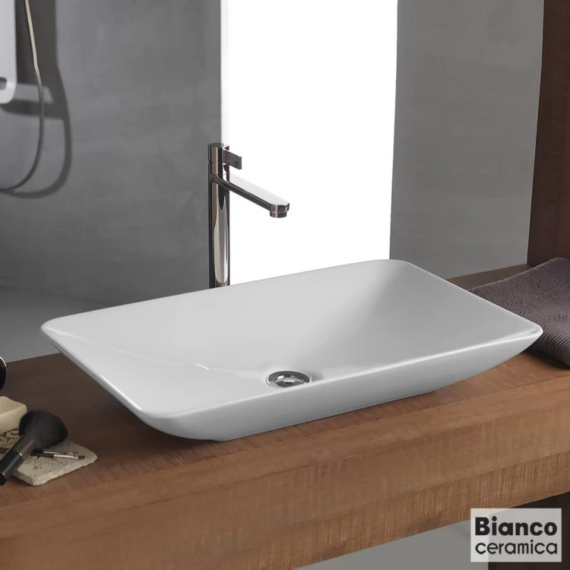 Νιπτήρας Επικαθήμενος | Bianco Ceramica Rio