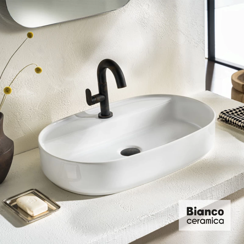 Νιπτήρας Επικαθήμενος | Bianco Ceramica Orbit