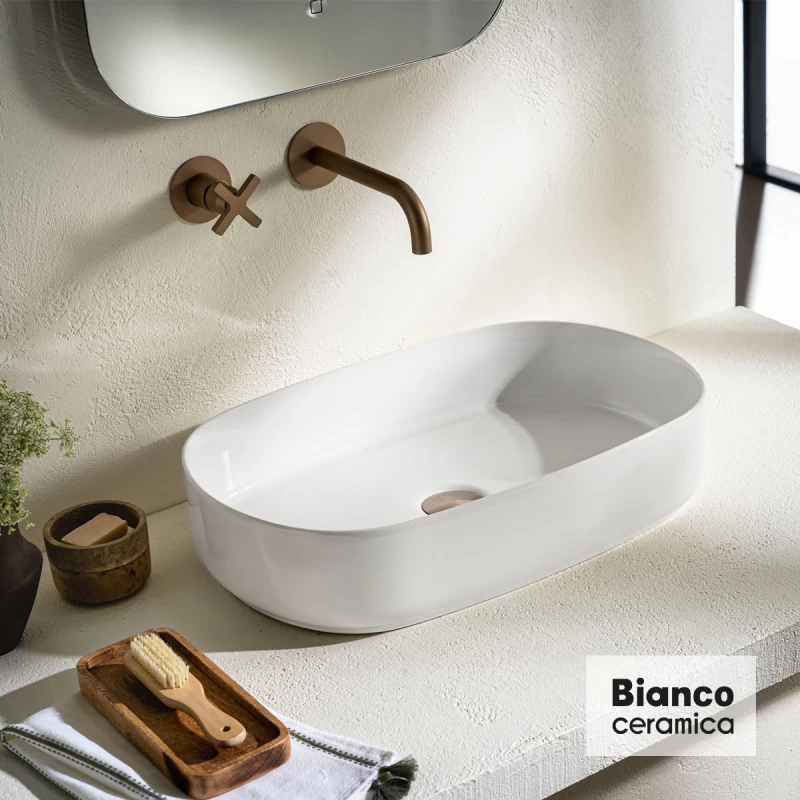 Νιπτήρας Επικαθήμενος | Bianco Ceramica Uma