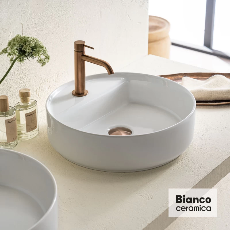 Νιπτήρας Επικαθήμενος | Bianco Ceramica Focus