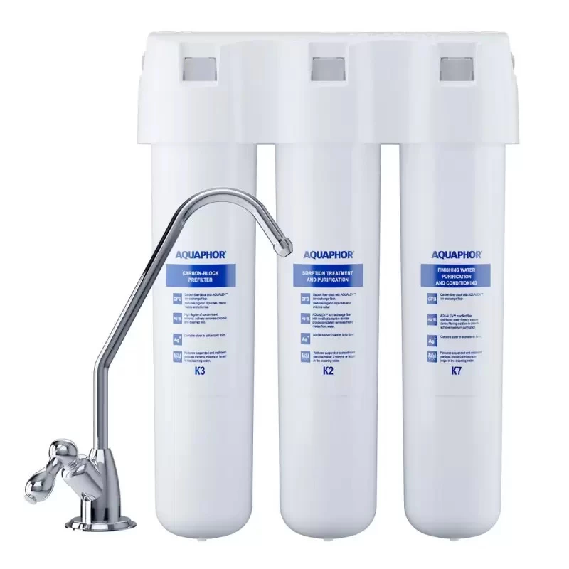 Φίλτρο Νερού Κάτω Πάγκου 3 Σταδίων | Aquaphor Crystal A