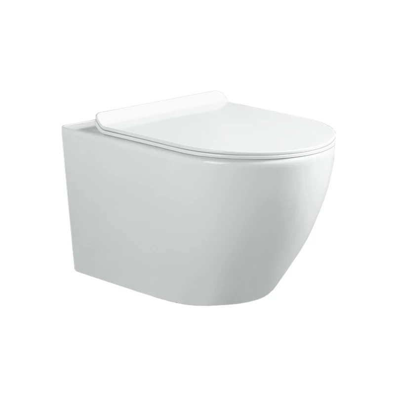 Λεκάνη Τουαλέτας Κρεμαστή Με Καπάκι | Design Ceramica Capri Round S