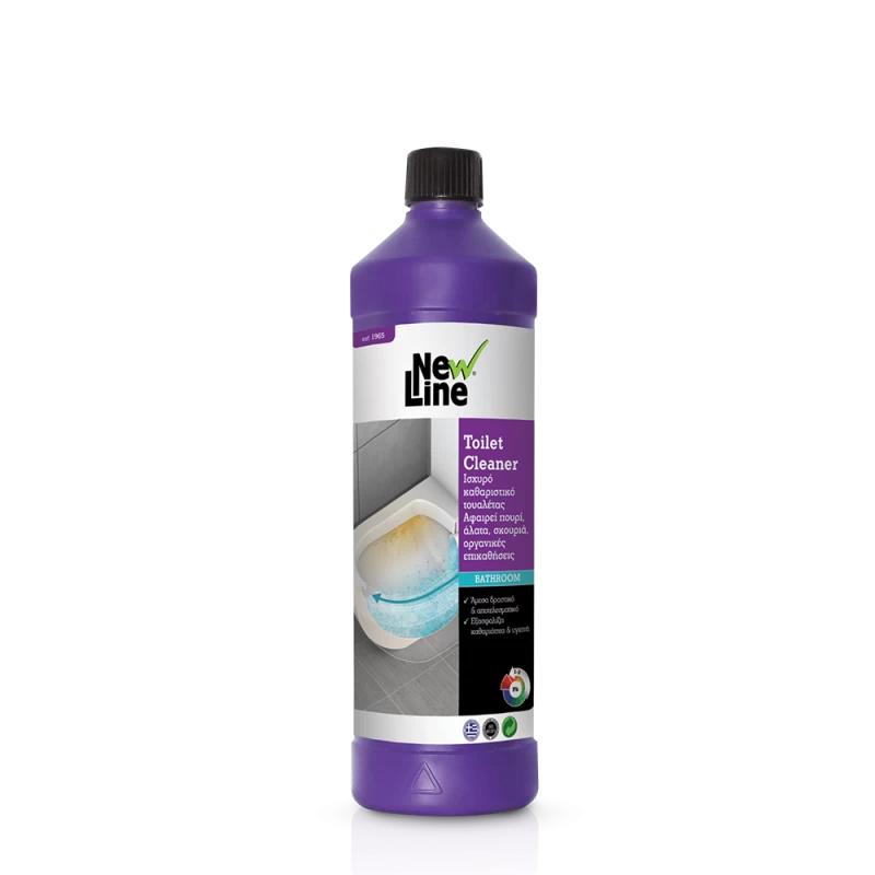 Ισχυρό Καθαριστικό Τουαλέτας | New Line Toilet Cleaner