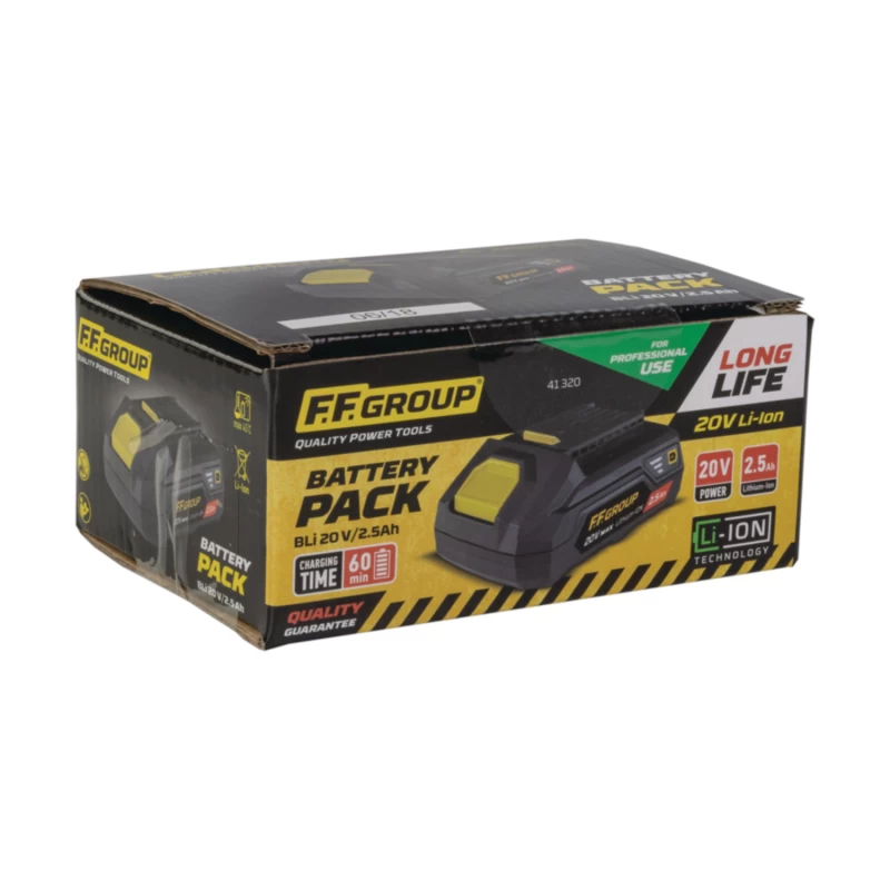 Μπαταρία Λιθίου | F.F. Group BLi 20V/2.5Ah