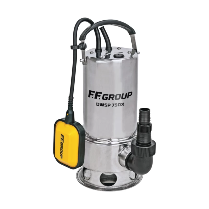 Αντλία Ακαθάρτων Υδάτων Υποβρύχια Inox | F.F. Group DWSP 750X