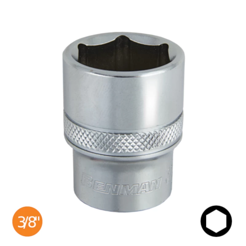 Καρυδάκι 3/8'' Εξάγωνο 9 mm | Benman