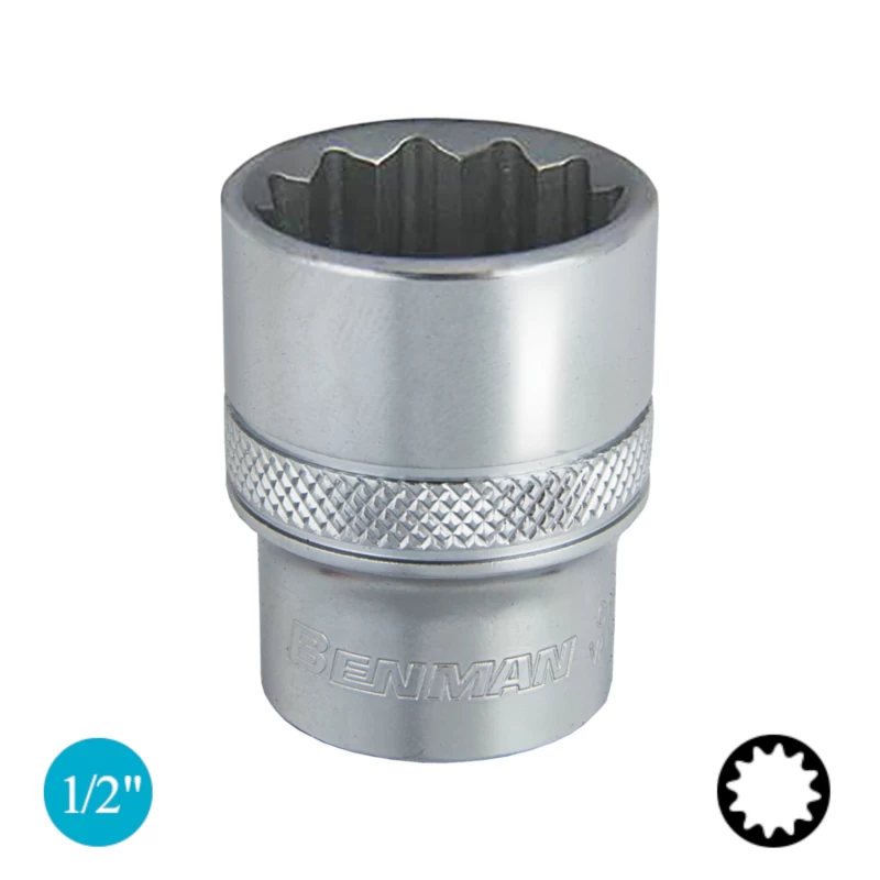 Καρυδάκι 1/2'' Πολύγωνο 13 mm | Benman