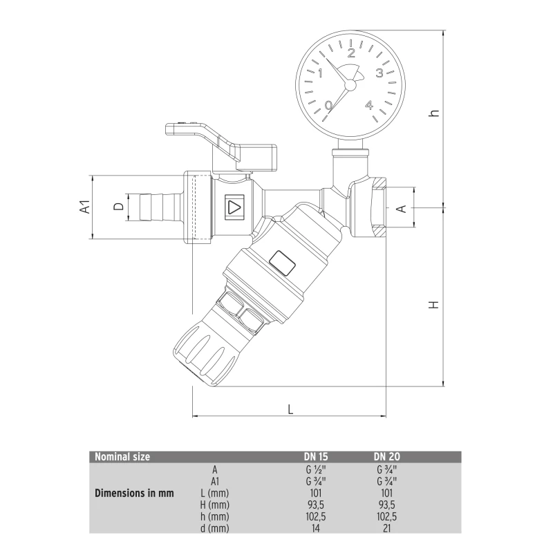 Αυτόματος Πλήρωσης 1/2'' | SYR 2128