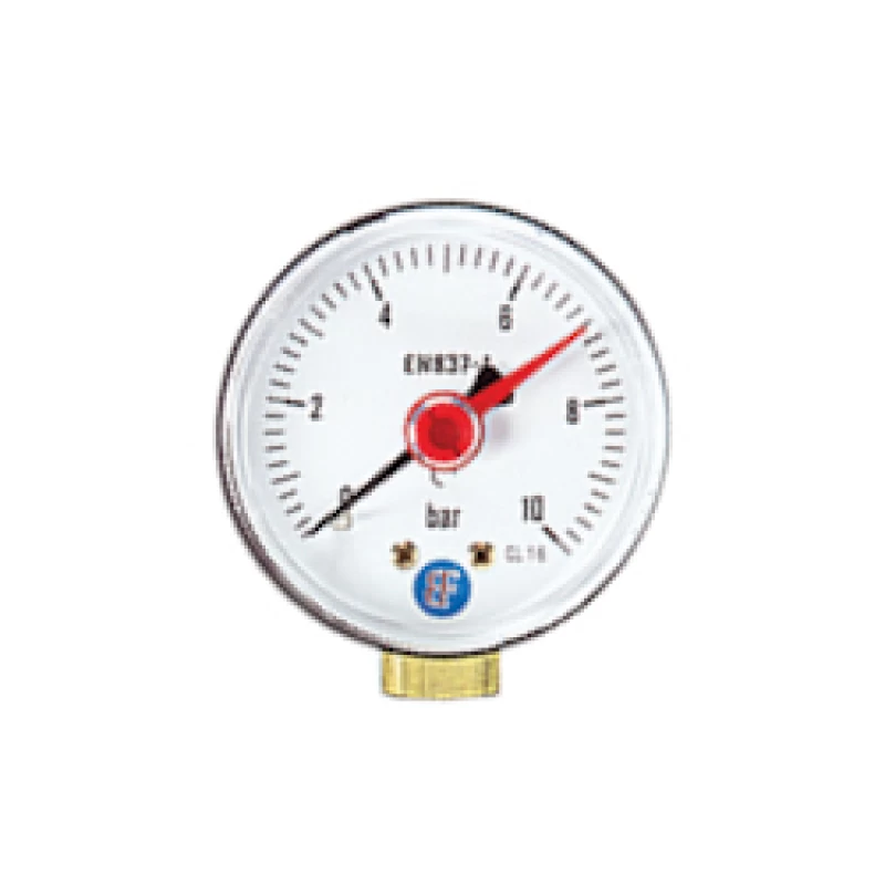 Μανόμετρο Πιέσεως Όρθιο 0-25 Bar | Brass Form